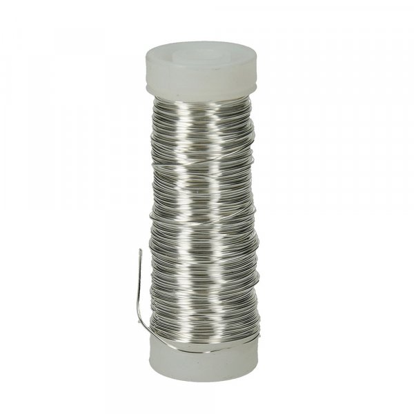 Kuparilanka  0,50 mm - hopeoitu 25 m