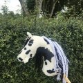 Asiakaskuva Lehm�el�inj�ljitelm� Velboa Mustavalkot�pl�inen - 150 cm