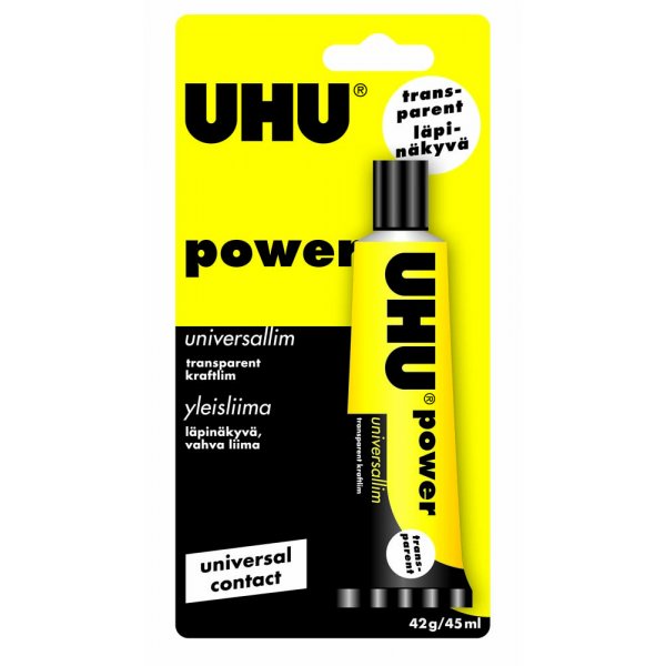Yleisliima Power Transparent UHU - 0,42g