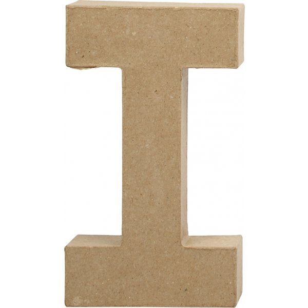 Pahvikirjain - I - 6 cm Pahvikirjain - I - 6 cm