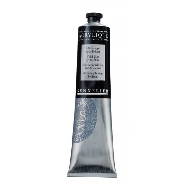 Akryyli medium Sennelier - Thick Gloss Gel Medium