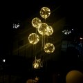 Asiakaskuva Muovipallo 120 mm - kristallinkirkas erotettavissa reikill� (PS)