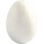 Frigolit munat - Valkoinen - K6 cm - 5 kpl