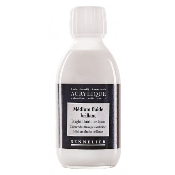 Akryyli medium Sennelier - Bright Fluid Medium