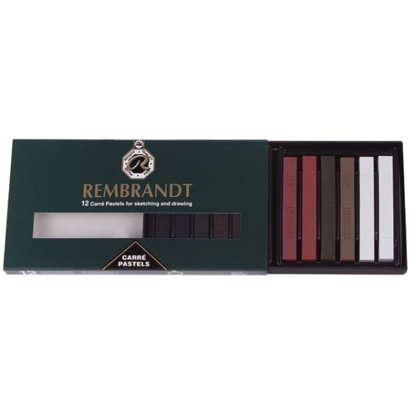 Rembrandt Carr Pastel setiss - eri svyj - 12 kpl