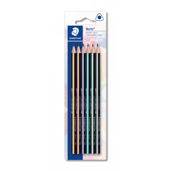 Noris Trek Pencils HB Pastel - 6 kyn