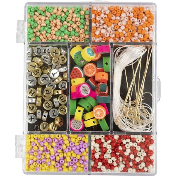 DIY Mix Jewelry - vahvat vrit - Hedelmsekoitus