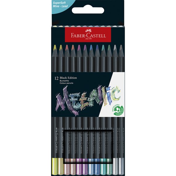 Vrikynsarja - Faber-Castell - Redline Black Edition - Metallic