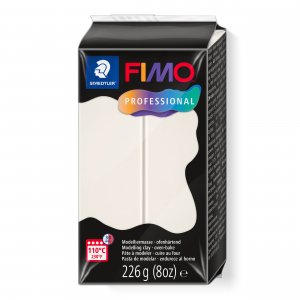 Uunissa kovettuva muovailuvaha FIMO professional 226 g posliinia