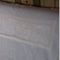 Asiakaskuva Puolipellava Karkea - Valkoinen - 150 cm