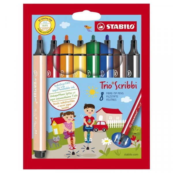 Kuitukynt Scribbi - 8 kpl