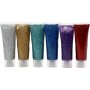 Eulenspiegel Glitter geeli - sekavrit - 6 x 18 ml