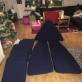 Asiakaskuva Muoti- tai sisustuskangas universaali Tummansininen - 150 cm