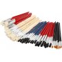 YellowLine Brush setti - no. 4+8+10+12+3/4 - 60 kpl