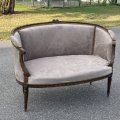 Asiakaskuva Polyesterisametti 150 cm - Sumunharmaa