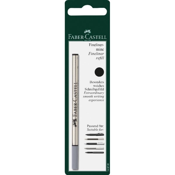 Refill Fineliner - musta
