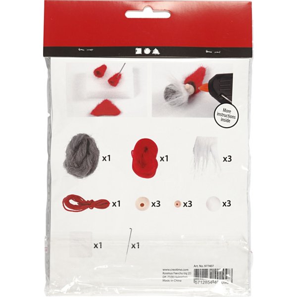 Mini DIY Kit - Joulupukki narussa