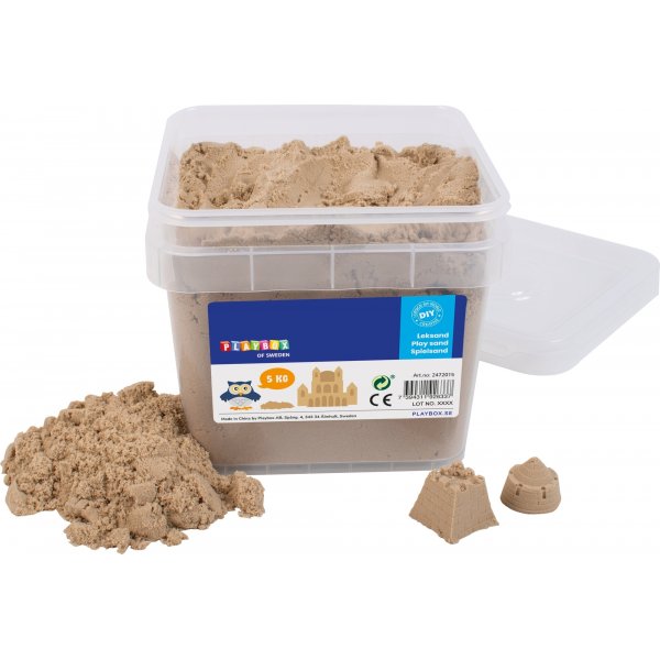 Leikkihiekkaa 5 kg luonnollista