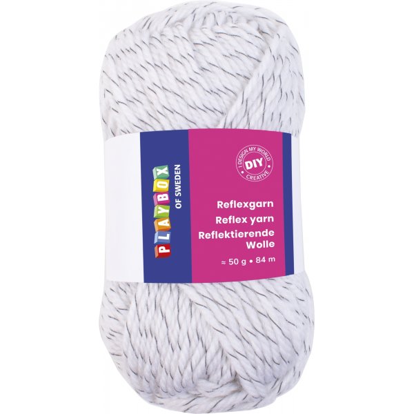 Heijastinlanka 50 g valkoinen