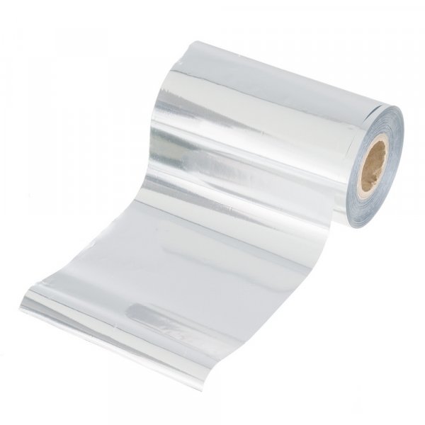 Siirtokalvo 10 cm x 122 m - hopea