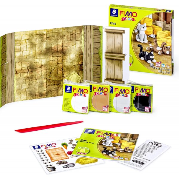 Mallisarja Fimo Kids Form&Play - Cat