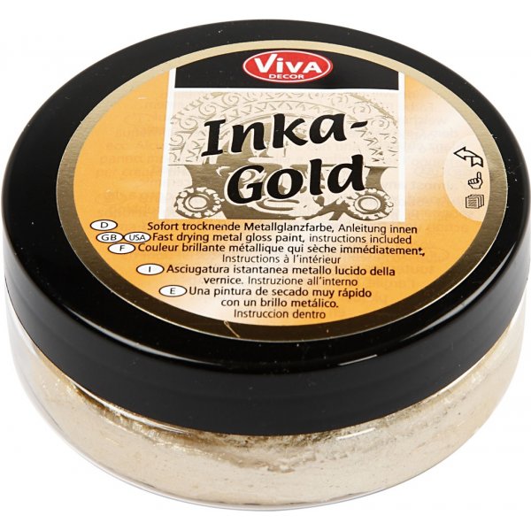 Inka Gold - vaalea kulta - 50 ml