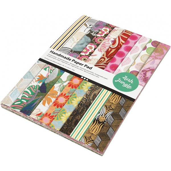 Käsintehty paperi - A4 - 20 arkkia Käsintehty paperi - A4 - 20 arkkia