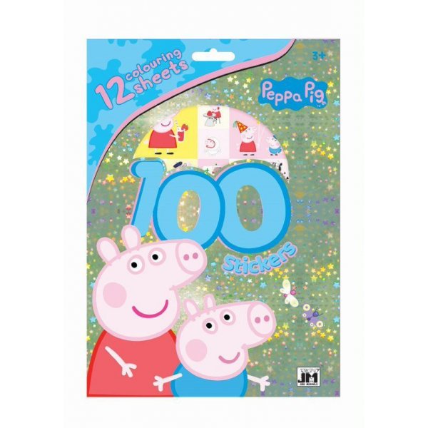 Tarrat 100 kpl - Peppa Pig