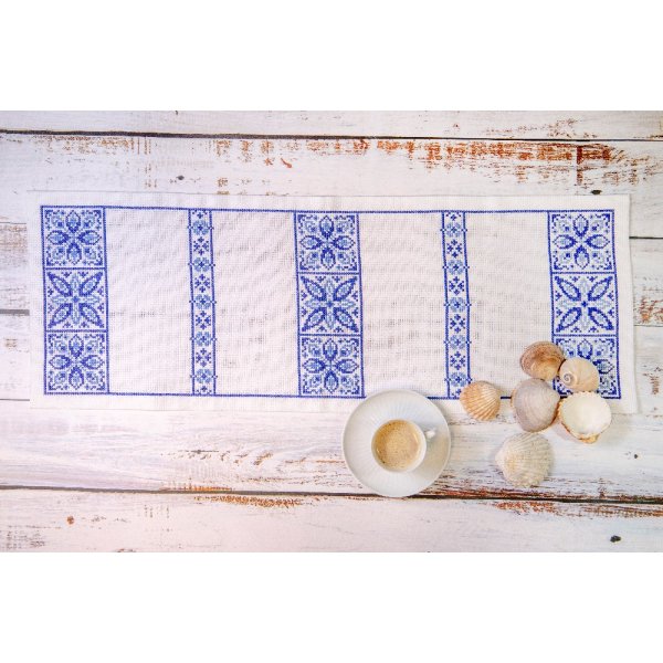 Embroidery Kit Runner - klassinen