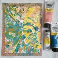 Asiakaskuva Akryylimaali Campus 500 ml - Cadmium Yellow Medium Hue (541)
