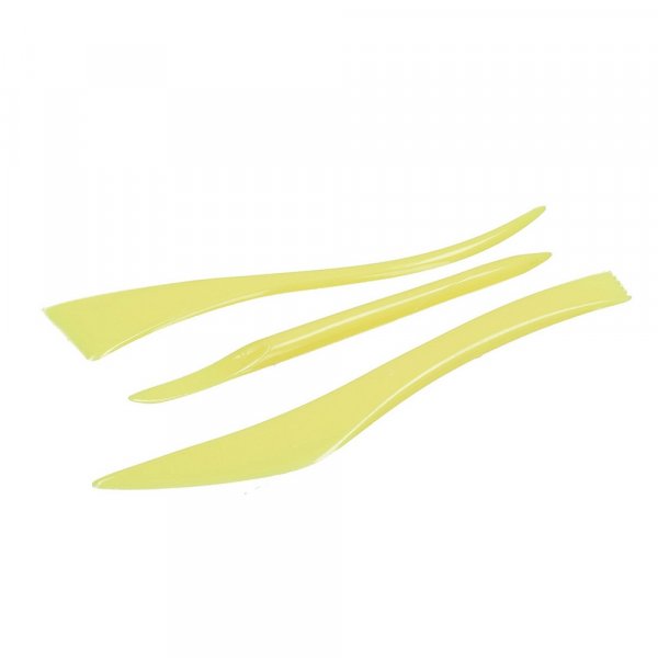 Muotoilutykalusarja 15 cm - muovia, 3 osaa