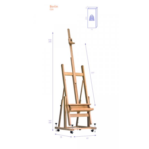 Maalausteline - Studio H-Frame N30 - Berliini
