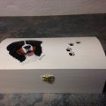Asiakaskuva Puinen laatikko 20 x 13 x 9,5 cm - k�sittelem�t�n m�nty, lukolla